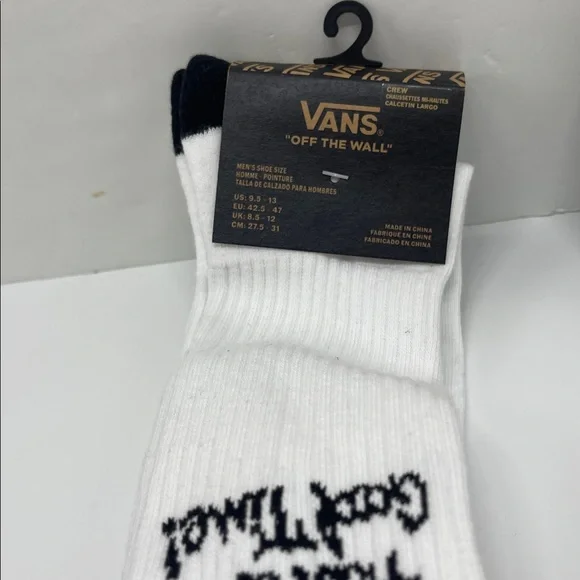 VANS "Off The Wall" Crew socks 
Vans socks (1 pair) Have a good time logo - Picture 16 of 16